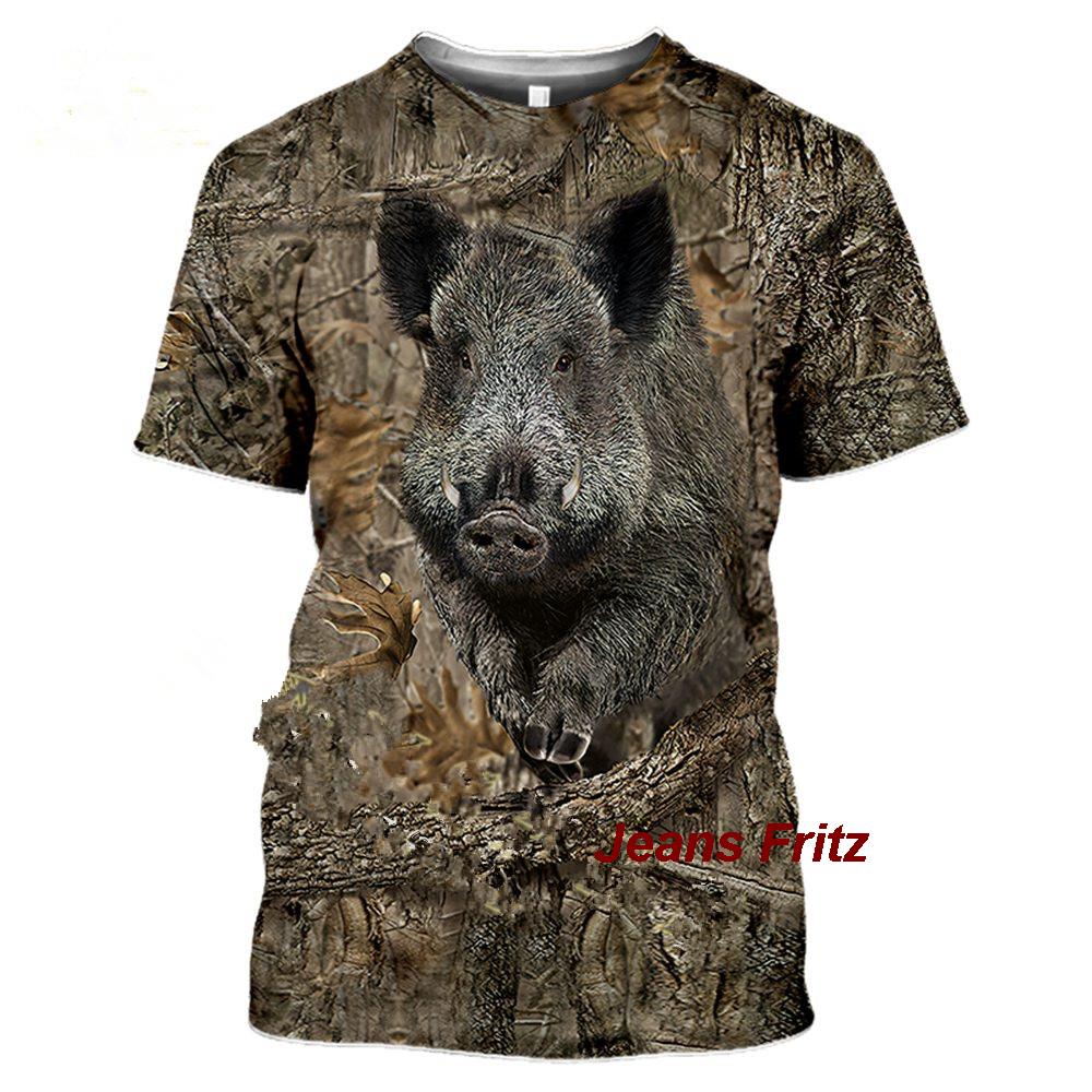 Wildman Hunting & Outdoor Nelspruit - Футболка мужская камуфляжная с коротким рукавом,