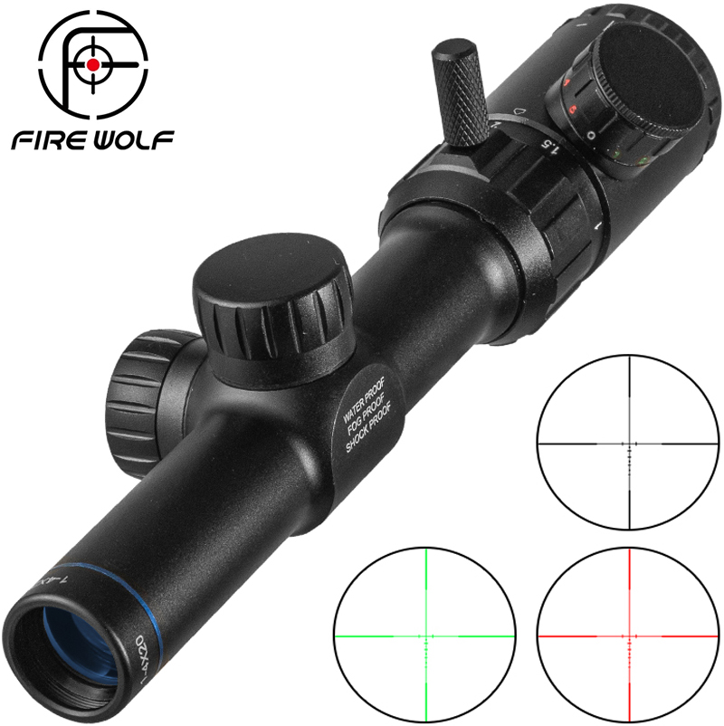 Outdoor Hunting Lab - Оптический прицел для винтовки FIRE WOLF
