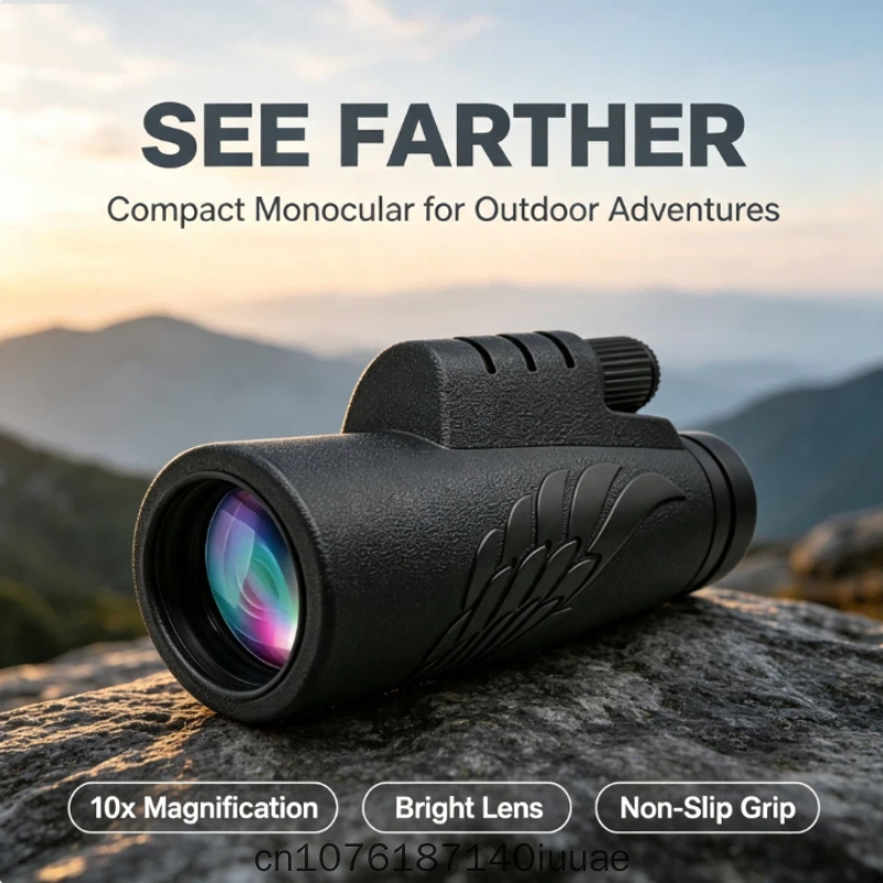 Outdoor Hunting Youtube - Однотрубный телескоп 10X42 для наблюдения за