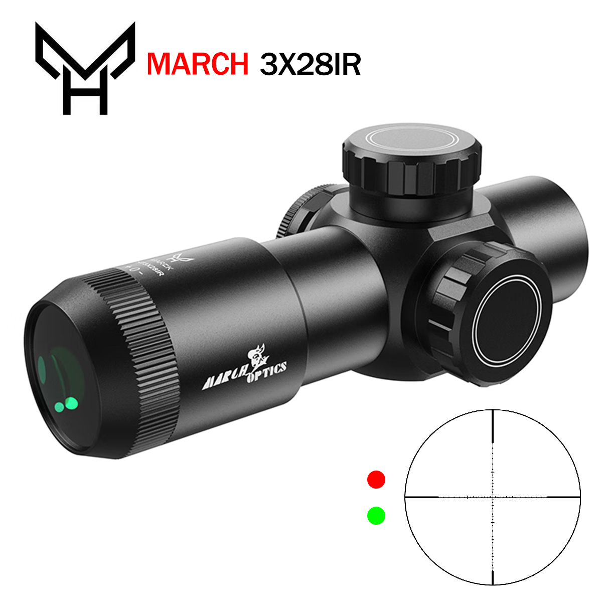 Outdoor Hunting Lab - Тактический оптический прицел HT 3X28IR для