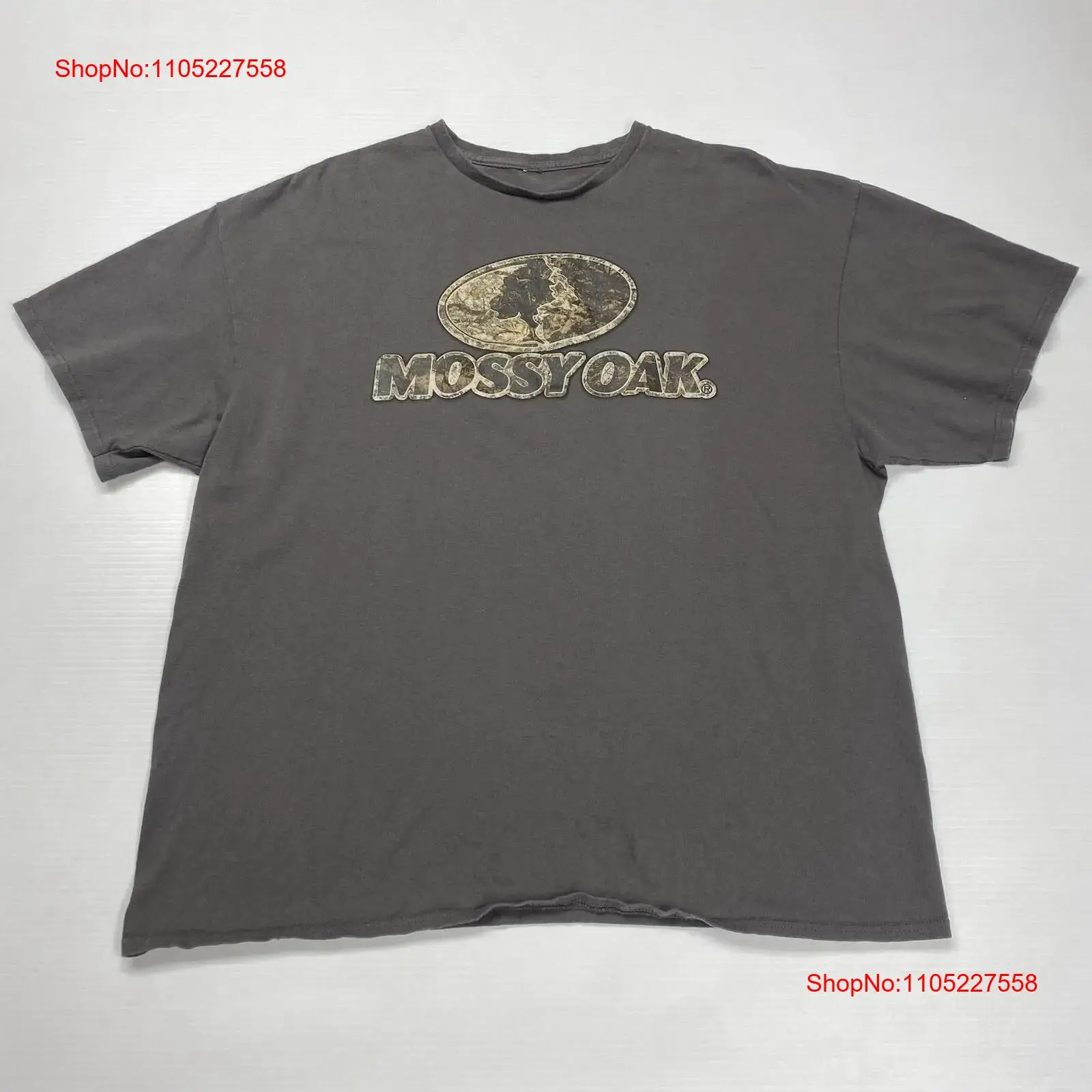 Hunting Outdoor Logos - Мужская футболка Mossy Oak M Серый