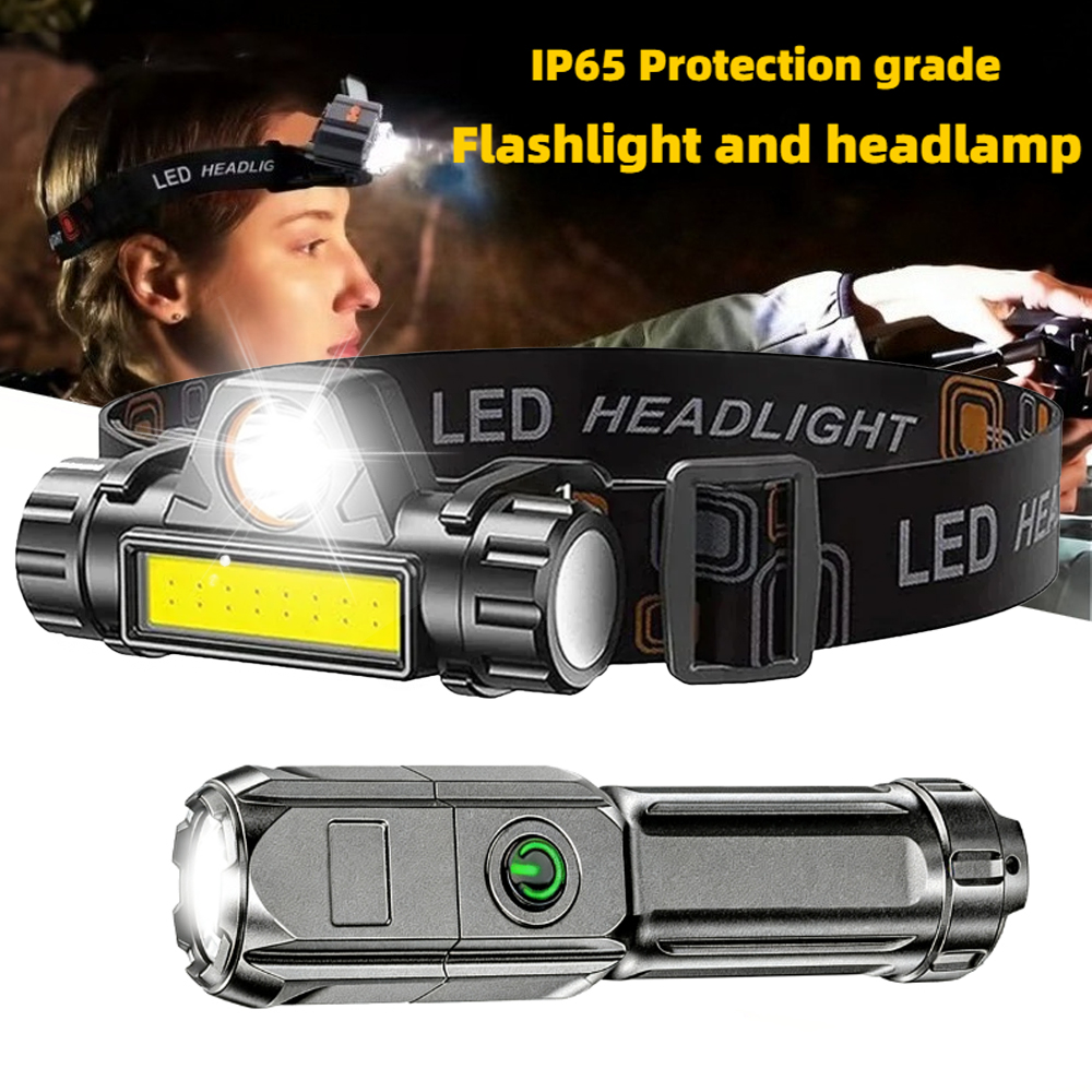 Супер яркий фонарик USB переза – обзор и цена Headlamp Tactical Bright