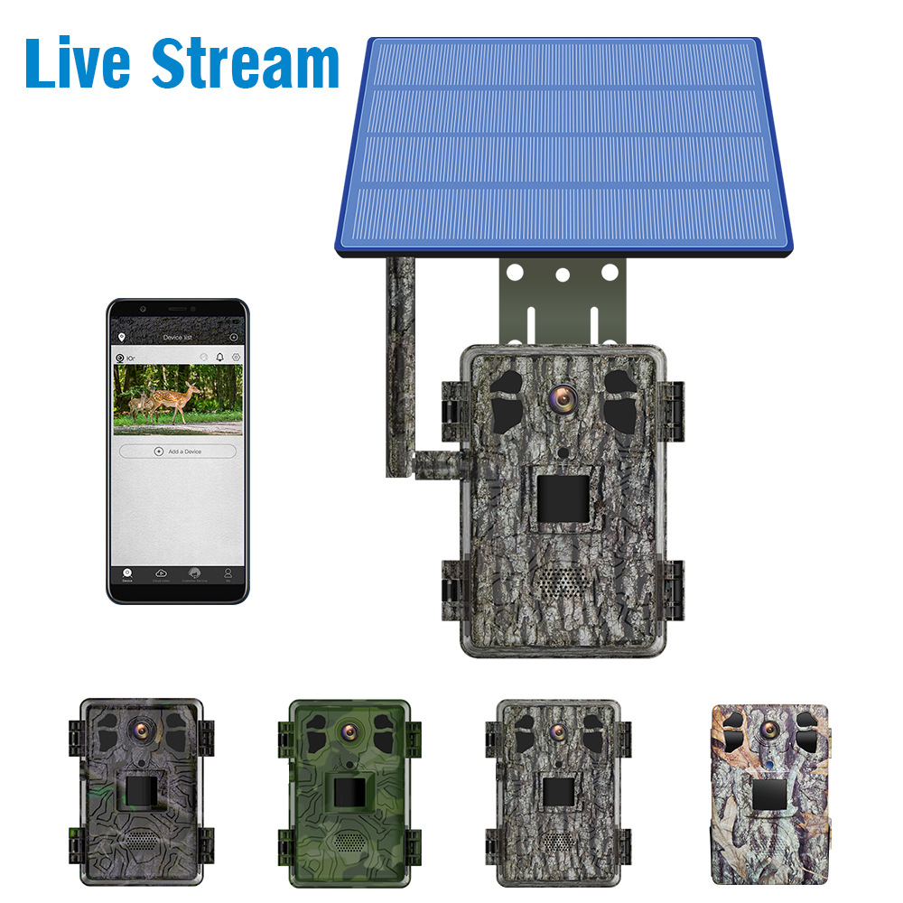 4G LTE Солнечная камера для ох – обзор и цена Outdoor Hunting Video Camera